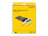 Delock Tarjeta Pci Express X4 A 4 X Rj45 Gigabit Lan