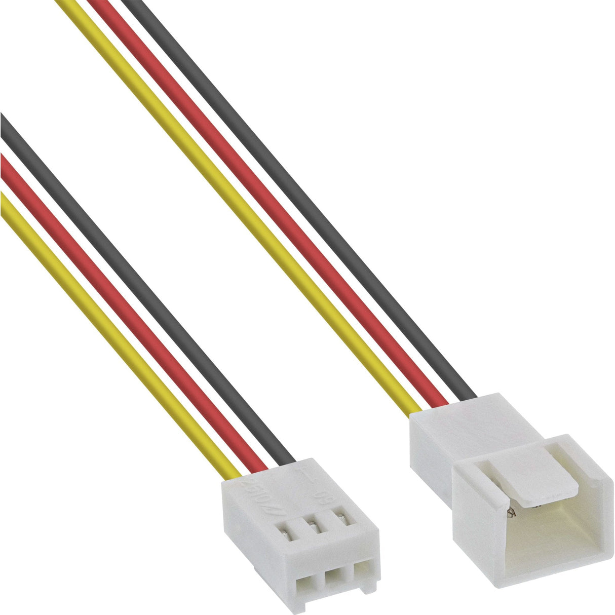 Inline® Extensión Cable Ventilador 3pin Molex Male/Female Medida 1m