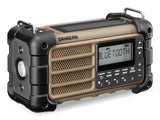 Radio Sangean Mmr-99 De Emergencia Con Sintonización Digital Naranja Desierto