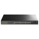 Switch De 24 P Rj45 Giga + 4sfp  L2 Configurable Montaje En Rack