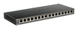 EAN 0790069455261 - D-Link DGS-1016S No administrado Gigabit Ethernet (10/100/1000) Negro imagen 1