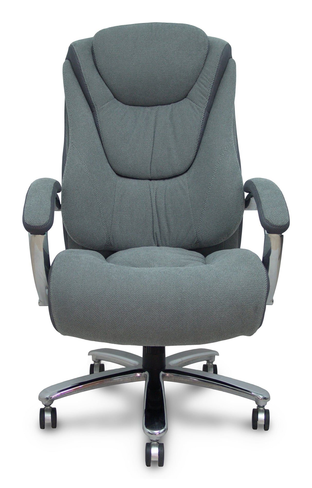 Piqueras Y Crespo Forol Sillon Ergo531 Basculante Tapizado Tela Y 3d Color Gris Base Cromo Ruedas Nailon 60mm