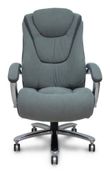 Piqueras Y Crespo Forol Sillon Ergo531 Basculante Tapizado Tela Y 3d Color Gris Base Cromo Ruedas Nailon 60mm