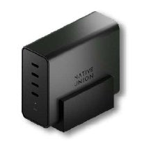 Native Union 140w Type-C Pd Gan Fast Desktop Charger Black