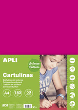 EAN 8410782142485 - APLI 14248 cartón y papel de construcción 170 g/m² 50 hojas imagen 1