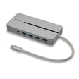 EAN 4002888433600 - Lindy 43360 base para portátil y replicador de puertos Alámbrico USB 3.2 Gen 1 (3.1 Gen 1) Type-C Plata,  imagen 1