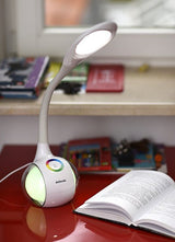 Activejet Aje-Rainbow Rgb Lámpara De Mesa Led Con Base De Iluminación Rgb