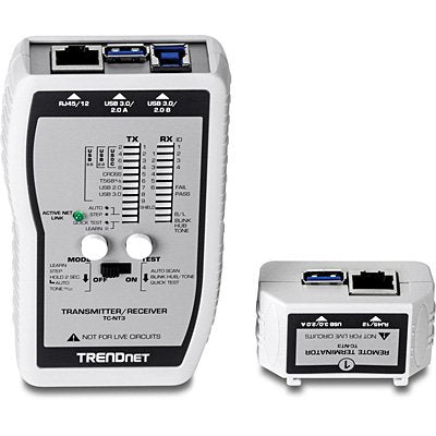 EAN 0710931401400 - Trendnet TC-NT3 comprobador de cables de red Plata imagen 1