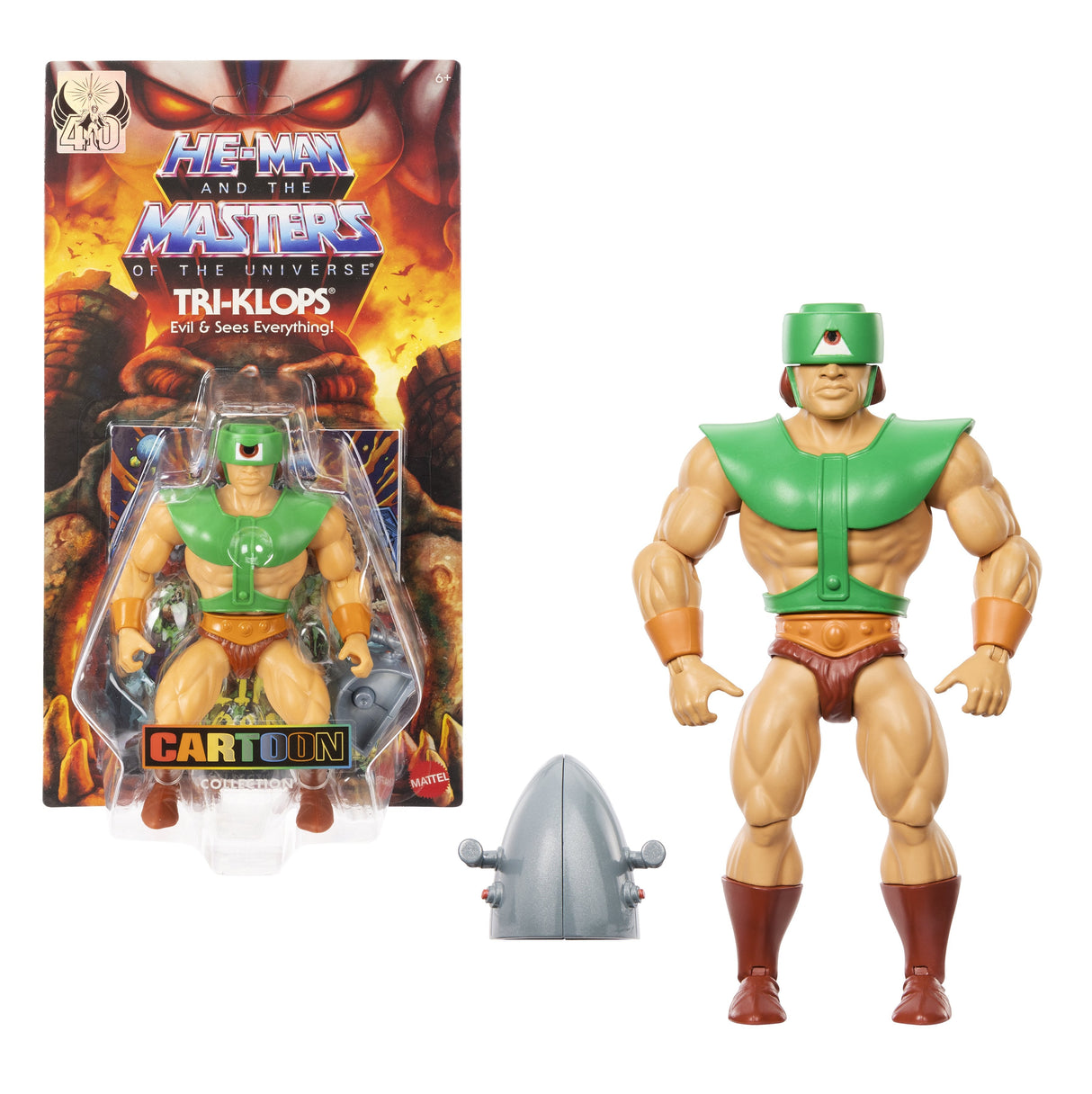 Mattel Masters Of The Universe Origins Collection Collection Tri-Klops, Personaje Jbm81