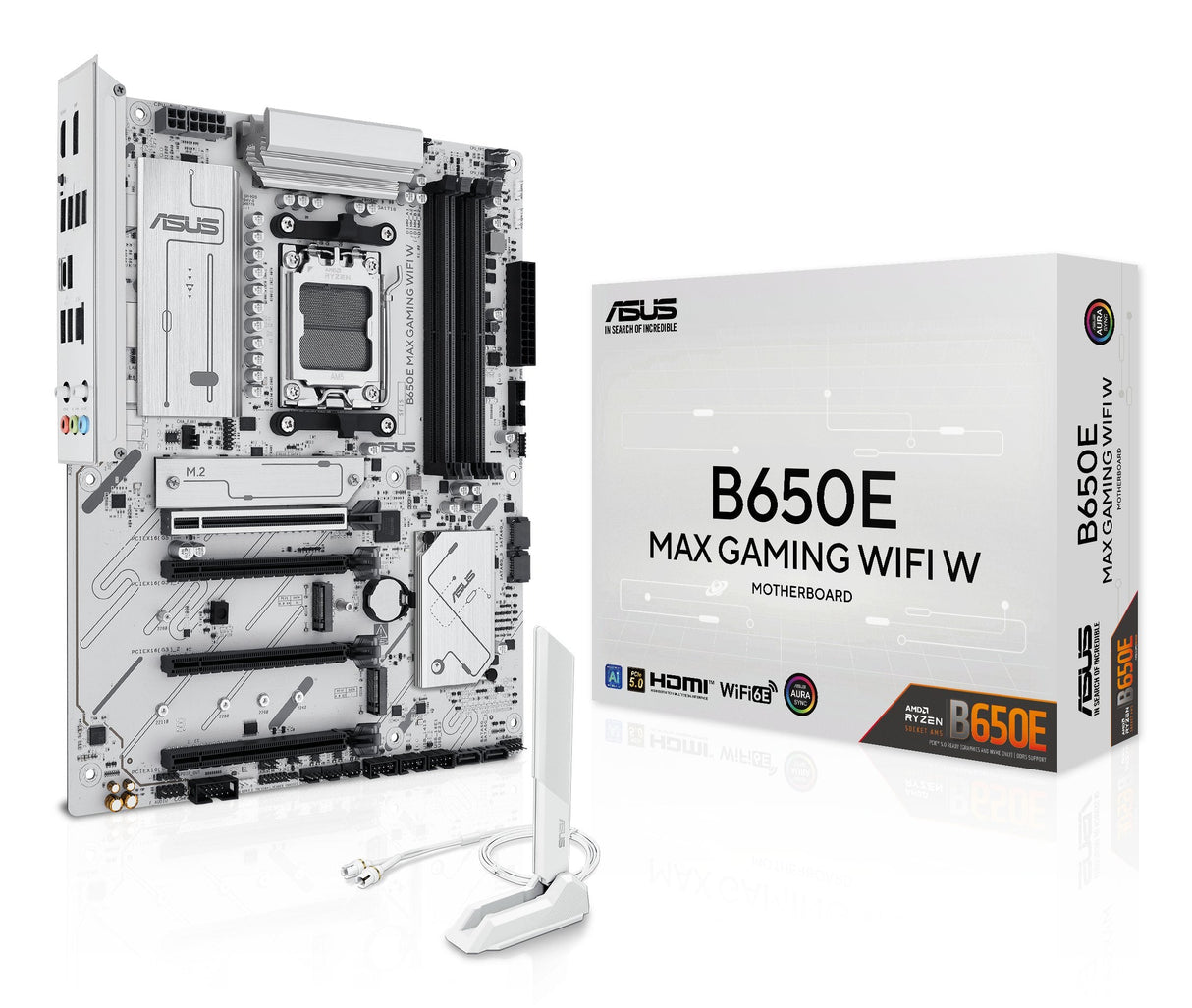 Placa Base Asus B650e Max Gaming Wifi W Amd,Am5,Ddr5,Atx