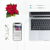 EAN 8433281010116 - TooQ 10.10.0602 cable de conector Lightning 2 m Blanco imagen 5