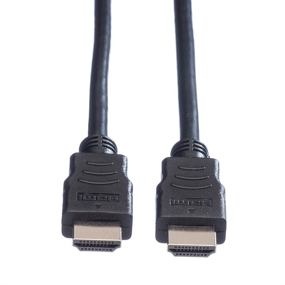 Value Hdmi High Speed Cable Mit Ethernet Schwarz 5m