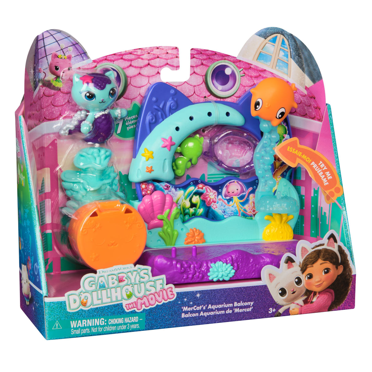 EAN 681147085947 - Gabby's Dollhouse GDH PYS Movie Aquarium Balcony GML imagen 2