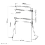 Soporte Neomounts  De Suelo Para Tv