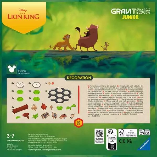 EAN 4005556238620 - Ravensburger GraviTrax Junior Extension Lion King Figura imagen 2