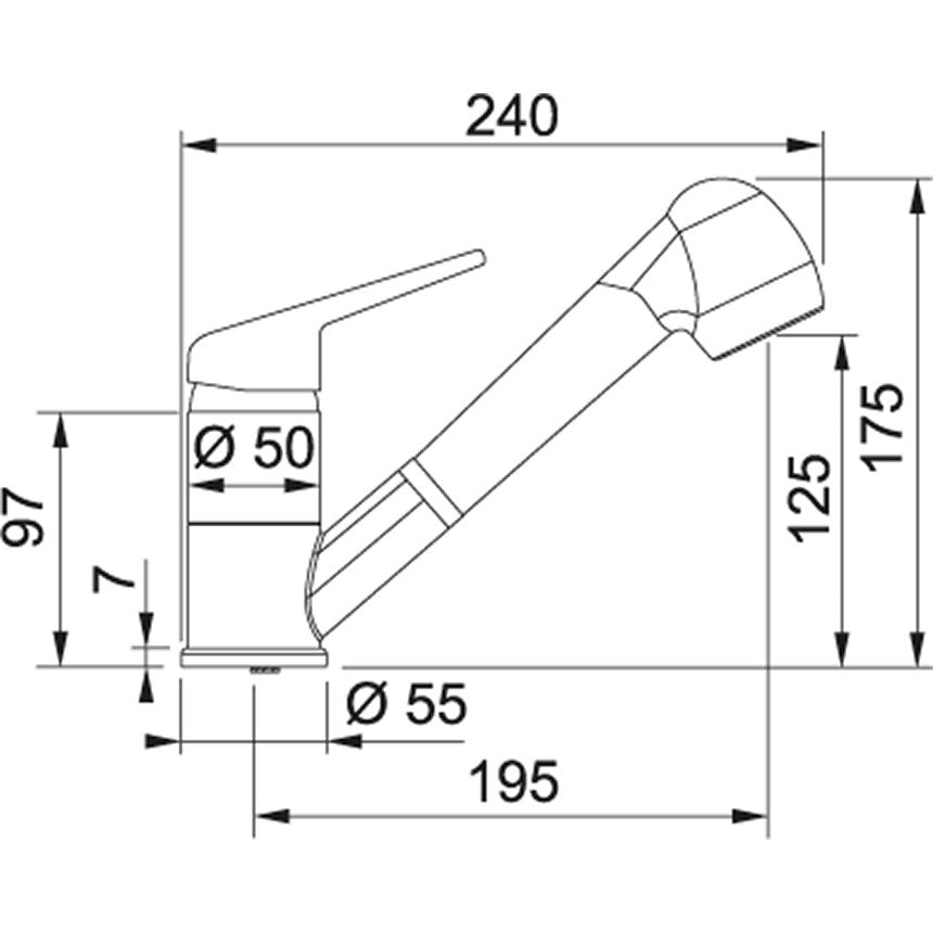 EAN 7612981379315 - Franke Prince II Cromo imagen 2
