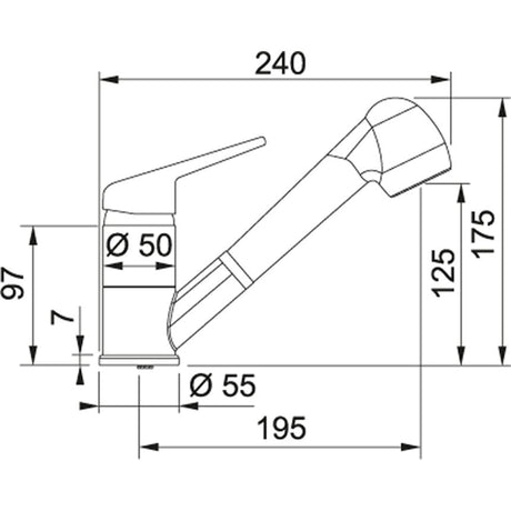 EAN 7612981379315 - Franke Prince II Cromo imagen 2