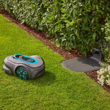 Robot Cortacésped Gardena Smart Sileno Max 1.200m² Gris/Turquesa, Batería Li-Ion, Tecnología Lona 19902-20