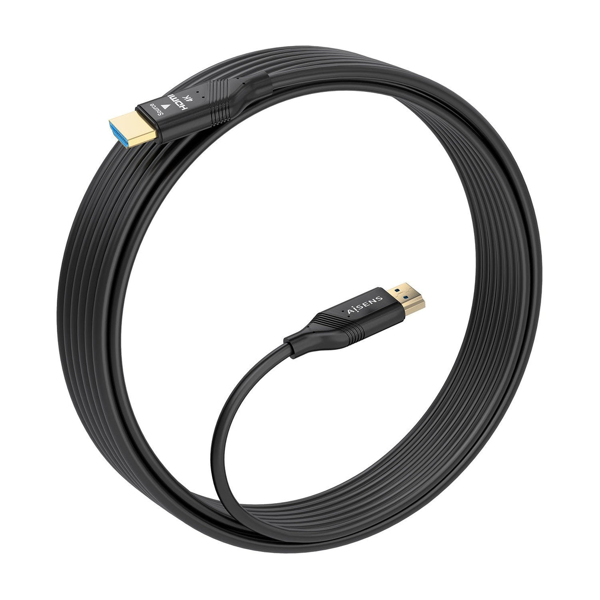 Aisens Cable Hdmi V2.0 Aoc Premium Alta Velocidad / Hec 4k@60hz 18gbps, A/M-A/M, Negro, 10m