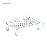 Soporte Para Monitor Tooq Tqmr086 Hasta 20kg