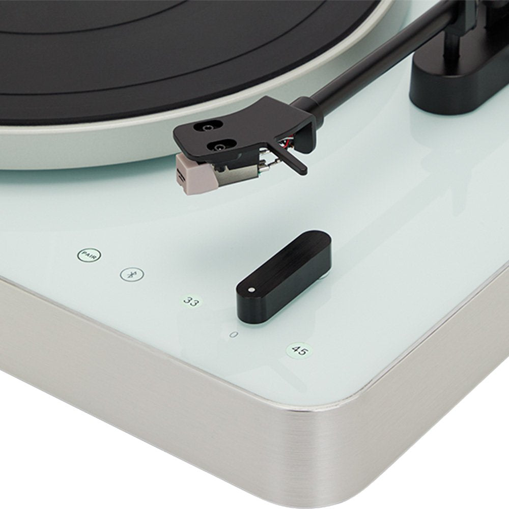 Tocadiscos Bluetooth Aiwa Apx-790bt White Alta Precision Bt 5.0 Transmision Por Correa