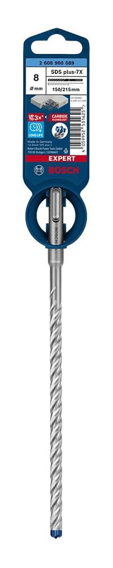Broca Expert Hammerbohrer Sds-Plus-7x, Ø 8mm Arbeitslänge 150mm