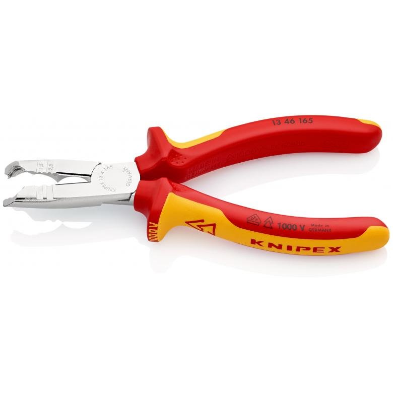 EAN 4003773079699 - Knipex 13 46 165 pelacable Rojo, Amarillo imagen 3