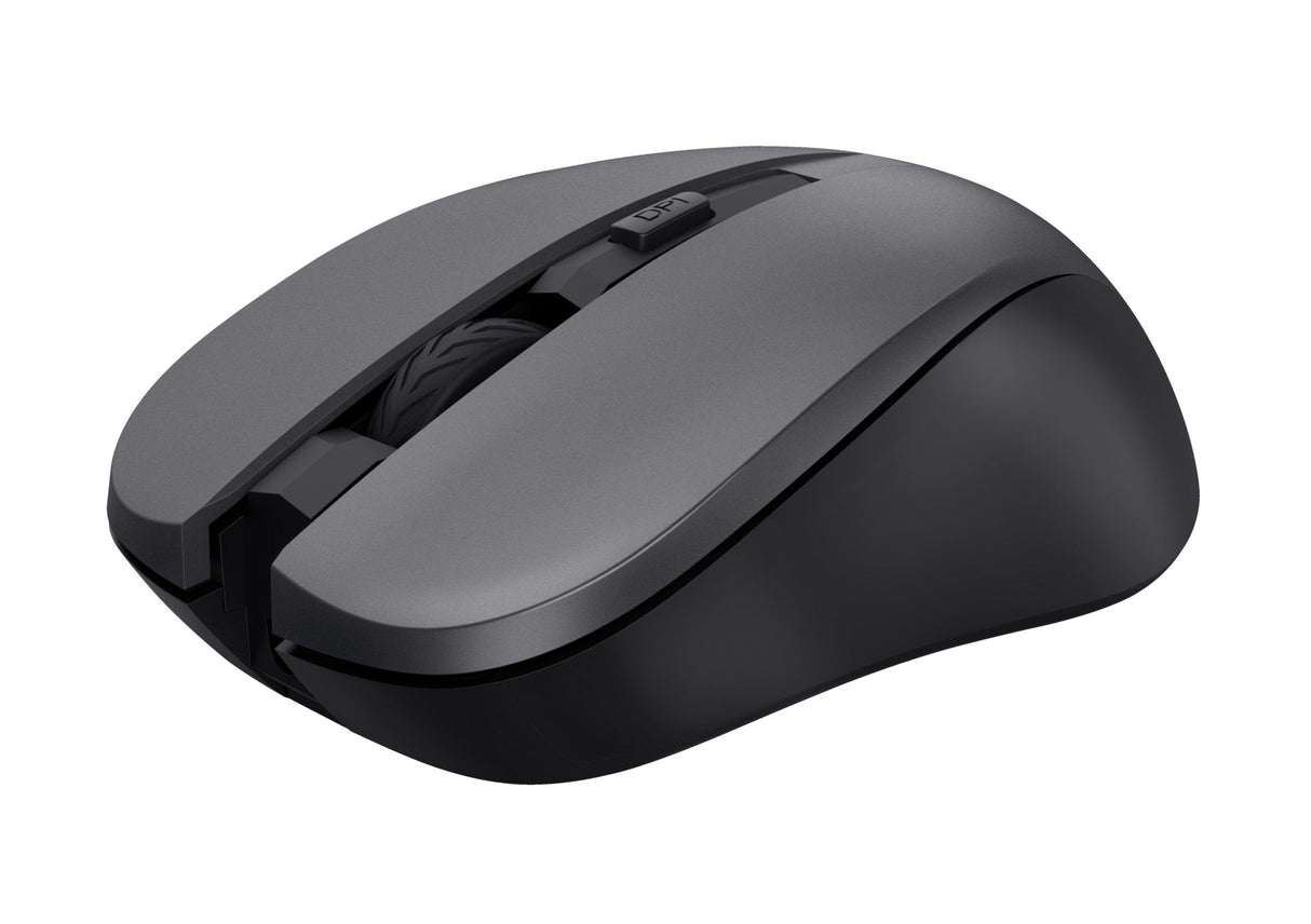 Trust Trezo Komfortables Set Aus Cableloser Tastatur Und Raton - Schwarz Ch
