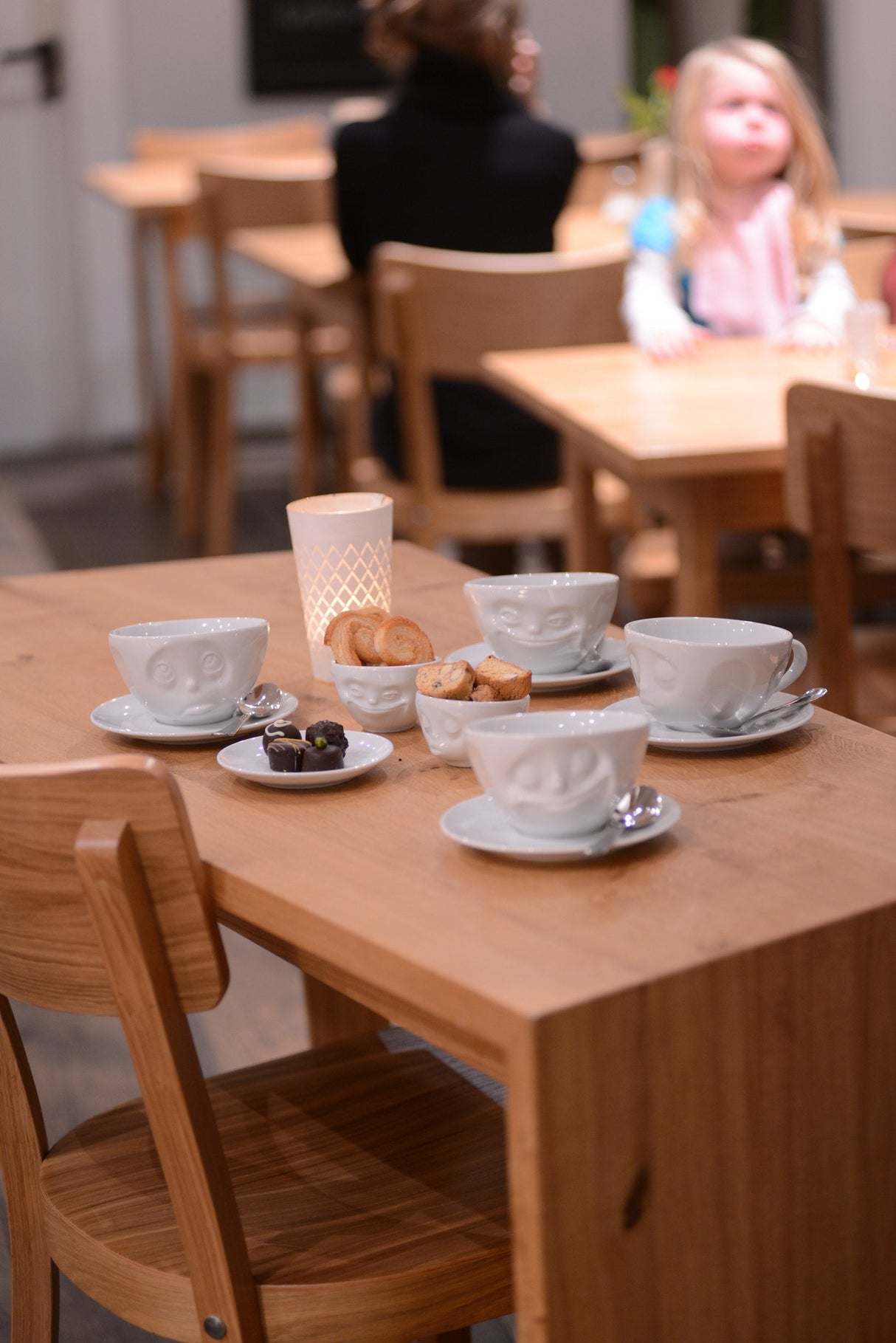 Fiftyeight Kaffeetasse 200ml - Küssend Blanco