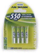 Batería Ansmann Nimh, (Aaa), 550 Mah, 4 Uds. Paquete (5030772)
