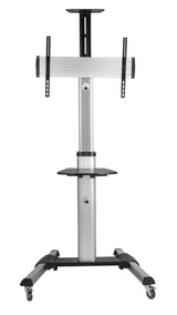 Soporte De Pie Inclinable Con Ruedas Fonestar Sts-4064p Para Tv De 37-70' Hasta 50kg
