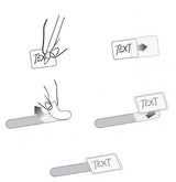 Label-The-Cable Mini, Ltc 2520, Juego De 10 Blanco