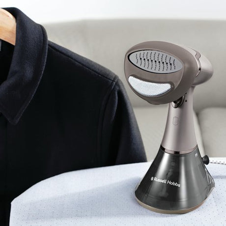 EAN 5038061113457 - Russell Hobbs 28040-56 vaporizador para ropa Vaporizador manual de prendas 0,2 L 1800 W Marrón, Cromo imagen 2