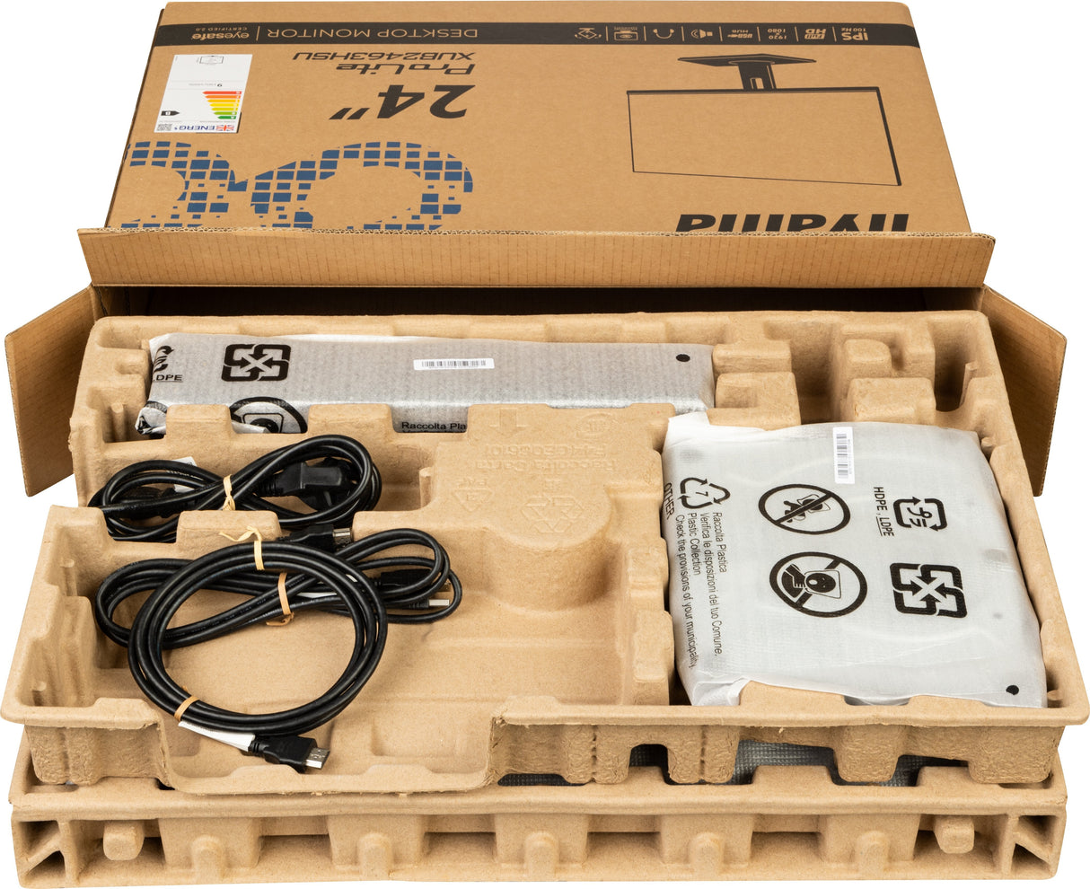 EAN 4948570123766 - iiyama ProLite XUB2463HSU-B1 pantalla para PC 61 cm (24") 1920 x 1080 Pixeles Full HD LED Negro imagen 13