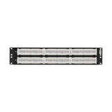 Tripp Lite N252-048 Panel De Conexiones Cat5 / Cat6 110 De 48 Puertos, Para Instalación En 2u De Rack, 568b, Ethernet Rj45 (48-Port 2u Cat6/Cat5 - Patch Panel)