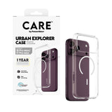 Panzerglass Care Urban Explorer Case Transp.White Magsafe Iphone 18 Promax/17 Pm
