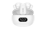 Auriculares Bluetooth Denver Inalambricos Con Enc (4 Microfonos) Blanco