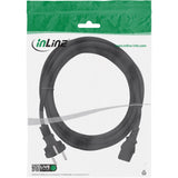 Cable De Alimentación Inline Tipo F Recto A 3 Pines Iec C13 Negro 5m