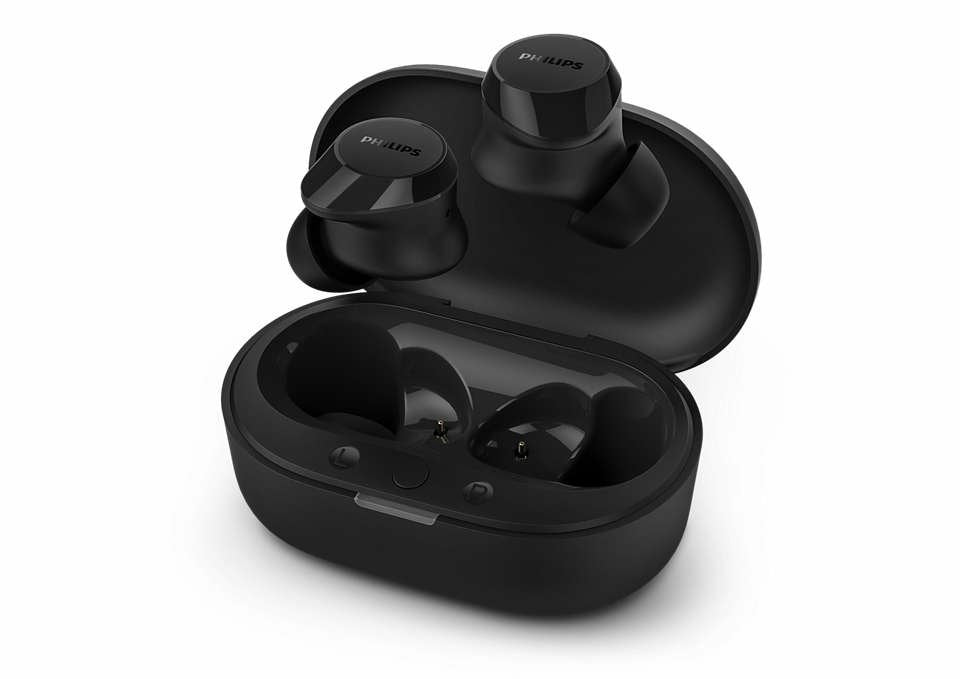 Auriculares  Philips Tat1209bk/00 True Wireless Stereo (Tws) Dentro De Oído Llamadas/Música Bluetooth Negro
