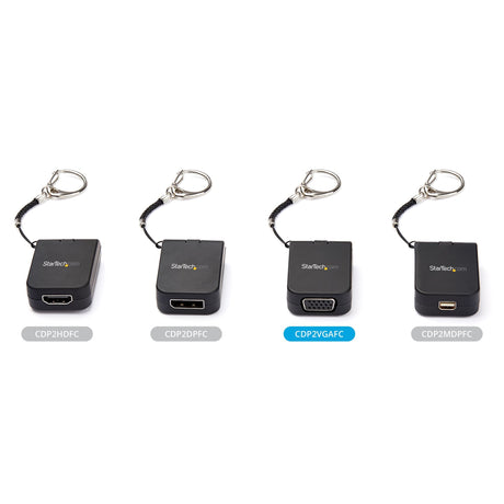 EAN 0065030884471 - StarTech.com CDP2VGAFC Adaptador gráfico USB 1920 x 1080 Pixeles Negro imagen 5