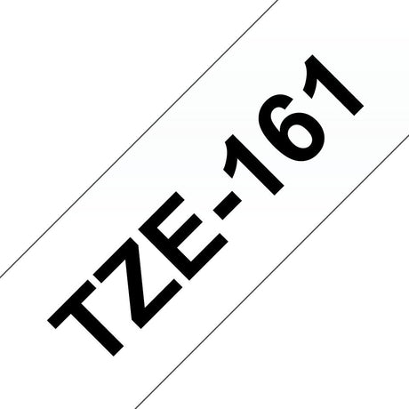 EAN 4977766685023 - Brother TZE-161 cinta para impresora de etiquetas Negro sobre transparente imagen 1