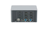 Digitus Kvm Switch, 2-Port, Triple-Display. 4k, Hdmi