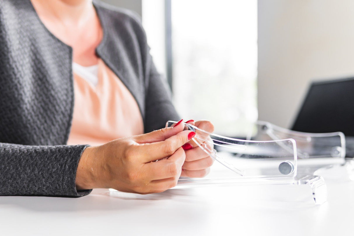 Bakkerelkhuizen Nb Soporte Q-Note 350 Plástico Gris Claro