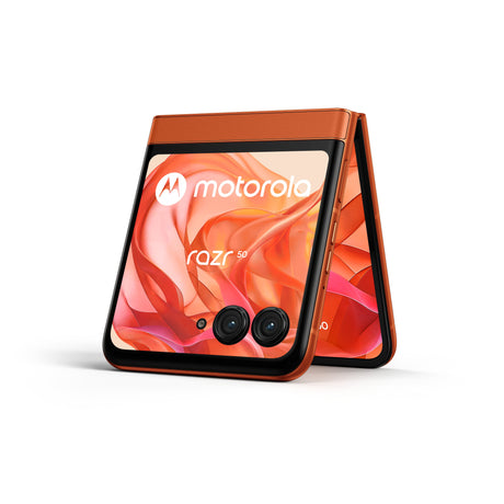 EAN 0840023261985 - Motorola razr 50 17,5 cm (6.9") SIM doble Android 14 5G USB Tipo C 8 GB 256 GB 4200 mAh Naranja imagen 12