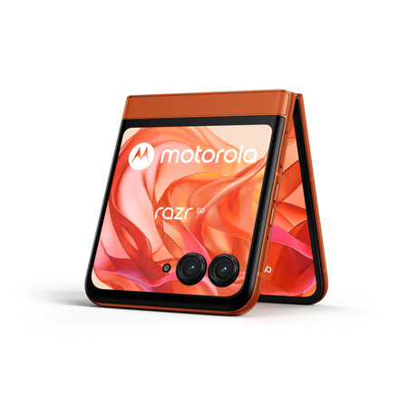 EAN 0840023274718 - Motorola razr 50 17,5 cm (6.9") SIM doble Android 14 5G USB Tipo C 8 GB 256 GB 4200 mAh Naranja imagen 12