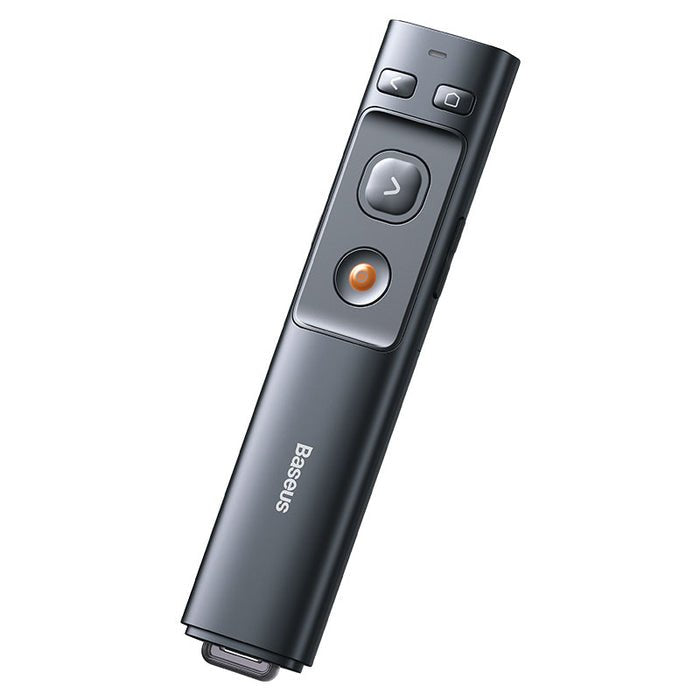 Wielofunkcyjny Pilot Baseus Orange Dot Do Prezentacji, Ze Wskaznikiem Laserowym, Bez Baterii (Szary)