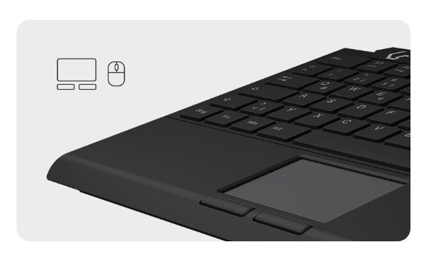 Keysonic Tas Ksk-5210elu De Mini Touchpad Negro