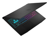 Msi Katana 15 B12vek-1000pl Intel® Core I5 I5-12450h Portátil 39,6 Cm (15.6") Full Hd 16 Gb Ddr5-Sdram 512 Gb Ssd Nvidia Geforce Rtx 4050 Wi-Fi 6 (802.11ax) Windows 11 Home Negro