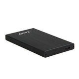 Tooq Carcasa Externa Hdd/Sdd 2.5" Hasta 9,5mm Sata Usb 3.0 - Negro