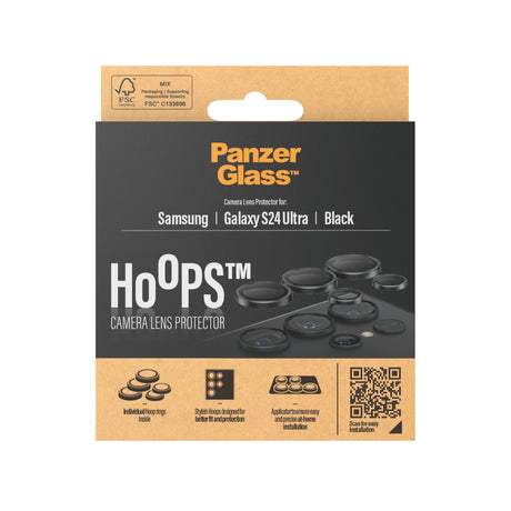 EAN 5711724012099 - PanzerGlass ® Hoops® Camera Lens Protector Black Samsung Galaxy S24 Ultra Protector de pantalla 1 pieza(s imagen 3